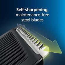 Load image into Gallery viewer, Philips Norelco Multigroom All-in-One Trimmer with 13 Pieces All-in-one Trimmer 9-in-1 MG3740, ChromeBlack_19
