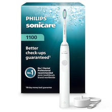 Load image into Gallery viewer, PHILIPS Sonicare 1100 Rechargeable Electric Toothbrush, 1 Brush Head, White, WhiteGrey_1
