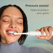 Load image into Gallery viewer, Philips Sonicare 4100 Series Electric Toothbrush - Sonic Toothbrush with Advanced Sonic Technology, Pressure Sensor, Two Intensity Settings, Smartimer &amp; Quadpacer, Black, Model HX3681/24_845
