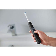 Load image into Gallery viewer, Philips Sonicare 5300 Rechargeable Electric Toothbrush, 3 Brush Head, Black, BlackWhite_934
