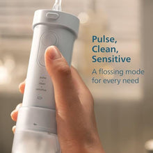 Load image into Gallery viewer, Philips Sonicare Compact Flosser 1000, Portable Water Flosser with 3 Flossing Modes, IPX7 Waterproof Oral Irrigator, Travel Friendly, Blue, Model HX3333/24_24
