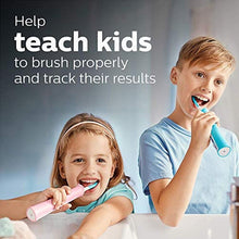 Load image into Gallery viewer, Philips Sonicare for Kids 3+ Bluetooth Connected Rechargeable Electric Power Toothbrush, Interactive for Better Brushing, Turquoise, HX6321/02_919
