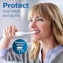Load image into Gallery viewer, Philips Sonicare ProtectiveClean 5100 Rechargeable Electric Toothbrush, with Pressure Sensor, 3 Cleaning Modes, SmarTimer and QuadPacer, 14-Day Battery Life, Travel Case, Black, Model HX6850/60_56
