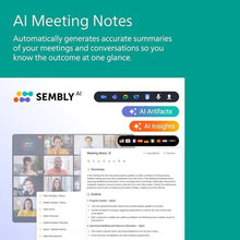 Load image into Gallery viewer, Philips VoiceTracer DVT4115 Digital Voice Recorder, Audio Recorder with Sembly AI Speech-to-Text Trial for Meetings, Lectures &amp; Interviews, Grey_142
