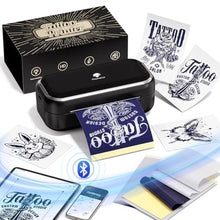 Load image into Gallery viewer, Phomemo Tattoo Stencil Printer with 30pcs Transfer Paper, 2026 Mini Tattoo Stencil Printer, AI Creative Bluetooth Tattoo Printer Machine Easy to Use for Tattoo Beginners, Enthusias, Artists, DarkBlack_1
