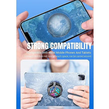 Load image into Gallery viewer, Phone Cooler Magnetic Phone Cooler Cooling Fan for Gaming, Compatible with 12,13 &amp; 14 Series, Dual Semiconductor, with LED Display for Smartphone/Tablet_1880
