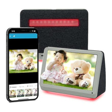 Load image into Gallery viewer, PhotoShare MyLuma LED 7 WiFi Digital Photo Frame with LEDs and Soft Touch Back Panel | Send Photo or Video from Phone to Digital Picture Frame | Stardust Grey Finish_1
