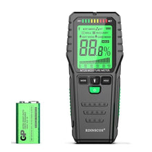Load image into Gallery viewer, Pinless Moisture Meter for Wood Digital Wall Moisture Detector, Green_1
