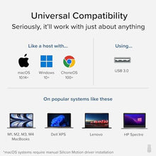 Load image into Gallery viewer, Plugable USB 3.0 to DVI/VGA/HDMI Video Graphics Adapter for Multiple Monitors up to 2048x1152 Supports Windows 11, 10, 8.1, 7, XP, and Mac 10.14+_2908
