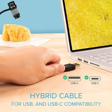 Load image into Gallery viewer, Plugable USB Digital Microscope 250x, 2MP Micro Camera with Flexible Arm Stand - Handheld USB &amp; USB-C Microscope, Windows, Mac, ChromeOS, Linux, Android, iPad Compatible_2495
