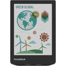 Load image into Gallery viewer, PocketBook Verse Pro Color | Super Thin and Compact 6" e-Reader | Color Screen E Ink Kaleido 3 Eye-Safe and Glare-Free | Text-to-Speech &amp; Bluetooth | Audiobooks | SMARTlight | IPX8 Waterproof, StormySea_400
