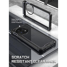 Load image into Gallery viewer, Poetic Guardian Case Compatible with OnePlus 11 5G 6.7 inch [20FT Mil-Grade Drop Tested], Full-Body Hybrid Shockproof Protective Rugged Clear Cover Case with Built-in Screen Protector, Black/Clear_7859
