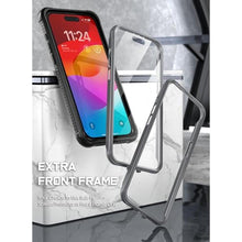 Load image into Gallery viewer, Poetic Guardian MagPro Case Compatible with iPhone 15 Pro Max 6.7 inch,[Compatible with MagSafe], Full-Body Hybrid Shockproof Protective Rugged Clear Cover with Built-in Screen Protector, Black/Clear_1169
