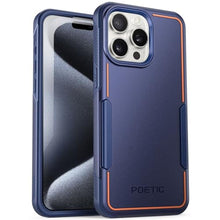 Load image into Gallery viewer, Poetic Neon Series Case Compatible with iPhone 15 Pro Max, Dual Layer Light Weight Slim Shockproof Protective Drop Protection Phone Case 2023 New Cover for iPhone 15 Pro Max (6.7 Inch), Navy Blue, NavyBlue_1
