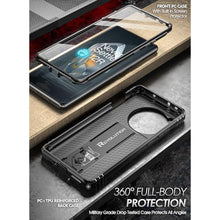 Load image into Gallery viewer, POETIC Polycarbonate Revolution Case For Oneplus 12R 5G(2024),Built-In Screen Protector [Work Fingerprint Id],[20Ft Mil-Grade Drop Tested] Full Body Shockproof Protective Case With Kickstand Blue, LightBlue_1190
