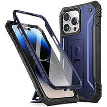 Load image into Gallery viewer, Poetic Revolution Case for iPhone 14 Pro Max 6.7 inch, [20FT Mil-Grade Drop Tested], Full-Body Rugged Shockproof Protective Cover with Kickstand and Built-in-Screen Protector, Light Pink_1
