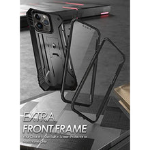 Load image into Gallery viewer, Poetic Revolution Case for iPhone 14 Pro Max 6.7 inch, [20FT Mil-Grade Drop Tested], Full-Body Rugged Shockproof Protective Cover with Kickstand and Built-in-Screen Protector, Black_2742
