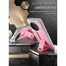 Load image into Gallery viewer, Poetic Revolution Case for OnePlus 11 5G 6.7"(2023), [20 FT Mil-Grade Drop Tested], Full-Body Rugged Dual-Layer Shockproof Protective Cover with Kickstand and Built-in-Screen Protector, Light Pink, LightPink_7857

