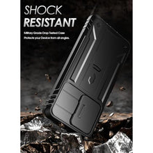 Load image into Gallery viewer, Poetic Revolution Case for Samsung Galaxy A15 5G,[Slide Camera Cover],[20FT Mil-Grade Drop Tested], Full-Body Military Grade Rugged Shockproof Cover with Kickstand and Built-in-Screen Protector, Black_7390

