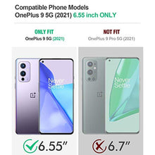 Load image into Gallery viewer, Poetic Spartan Series Designed for OnePlus 9 5G Case, Full-Body Rugged Shockproof Protective Cover with [Premium Leather Texture], Kickstand and Built-in Screen Protector, Metallic Gun Metal, MetallicGunMetal_1857
