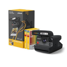 Load image into Gallery viewer, Polaroid Flip Instant Camera + Color Film Bundle (16 Photos Included) - Black (6565) - Hyperfocal 4-Lens System, Sonar autofocus, and Sence Analysis with Bluetooth paired Companion app_1
