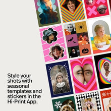Load image into Gallery viewer, Polaroid Hi-Print + Paper Bundle- 2nd Generation Bluetooth Connected 2x3 Pocket Photo Dye-Sub Printer - Black Printer + 40 Photos (6439)_953

