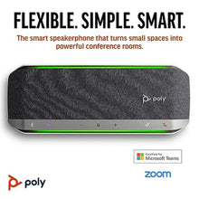 Load image into Gallery viewer, Poly Sync 40 Smart Speakerphone (Plantronics) - Flexible Workspaces - Connect to PC/Mac via USB and Smartphones via Bluetooth - Certified for Microsoft Teams Amazon Exclusive_2734

