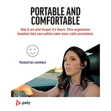 Load image into Gallery viewer, Poly Voyager Legend Wireless Headset (Plantronics) - Single-Ear Bluetooth w/Noise-Canceling Mic - Voice Controls - Mute &amp; Volume Buttons - Ergonomic Design -Connect to Mobile/Tablet via Bluetooth -FFP_441
