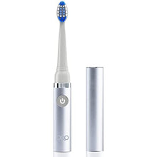Load image into Gallery viewer, Pop Sonic Electric Toothbrush 15,000-30,000 Strokes/Min w/AAA Battery Electric Toothbrush for Adults Bathroom Essentials &amp; Travel Essentials Dupont Nylon Bristles 2 Speed (Metallic Silver), MetallicSilver_7074
