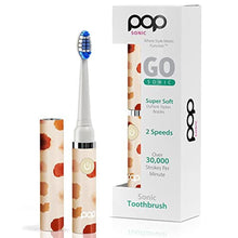 Load image into Gallery viewer, Pop Sonic Electric Toothbrush 15,000-30,000 Strokes/Minute w/AAA Battery Electric Toothbrush for Adults Bathroom Essentials &amp; Travel Essentials Dupont Nylon Bristles 2 Speed (Giraffe)_1

