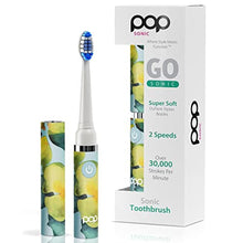 Load image into Gallery viewer, Pop Sonic Electric Toothbrush (Leopard) - Travel Toothbrushes w/AAA Battery | Kids Electric Toothbrushes with 2 Speed &amp; 15,000-30,000 Strokes/Minute, Dupont Nylon Bristles_1
