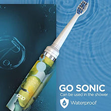 Load image into Gallery viewer, Pop Sonic Electric Toothbrush (Leopard) - Travel Toothbrushes w/AAA Battery | Kids Electric Toothbrushes with 2 Speed &amp; 15,000-30,000 Strokes/Minute, Dupont Nylon Bristles_7039

