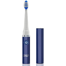 Load image into Gallery viewer, Pop Sonic Electric Toothbrush (Navy Blue) - Travel Toothbrushes w/AAA Battery | Kids Electric Toothbrushes with 2 Speed &amp; 15,000-30,000 Strokes/Minute, Dupont Nylon Bristles, NavyBlue_7064
