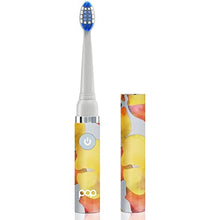 Load image into Gallery viewer, Pop Sonic Electric Toothbrush (Orange Watercolor) - Travel Toothbrushes w/AAA Battery | Kids Electric Toothbrushes with 2 Speed &amp; 15,000-30,000 Strokes/Minute, Dupont Nylon Bristles, OrangeWatercolor_7092
