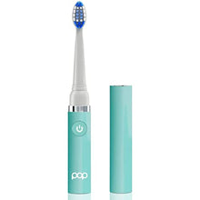 Load image into Gallery viewer, Pop Sonic Electric Toothbrush (Pastel Green) - Travel Toothbrushes w/AAA Battery | Kids Electric Toothbrushes with 2 Speed &amp; 15,000-30,000 Strokes/Minute, Dupont Nylon Bristles, PastelGreen_7054
