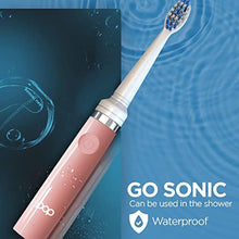 Load image into Gallery viewer, Pop Sonic Electric Toothbrush (Pastel Pink) - Travel Toothbrushes w/AAA Battery | Kids Electric Toothbrushes with 2 Speed &amp; 15,000-30,000 Strokes/Minute, Dupont Nylon Bristles, PastelPink_7090
