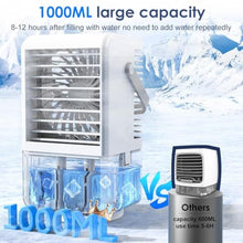 Load image into Gallery viewer, Portable Air Conditioners,4 in 1 Portable AC unit with 3 Speeds 2 Mist,90 Oscillating Cooling Fan with Timer 7 Color Night,Air Conditioner Portable,6.547.3211.97 inches Air Cooler (White-6)_14
