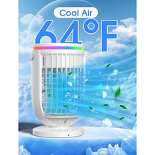 Load image into Gallery viewer, Portable Air Conditioners, Fan with 120 Rotating Function,JYew Evaporative Mini Room Air Conditioners,Portable AC Unit Air Cooler with 4 in 1 Humidifier Fan Conditioner, AC Portable for Room Office_83
