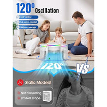 Load image into Gallery viewer, Portable Air Conditioners, Fan with 120 Rotating Function,JYew Evaporative Mini Room Air Conditioners,Portable AC Unit Air Cooler with 4 in 1 Humidifier Fan Conditioner, AC Portable for Room Office_84
