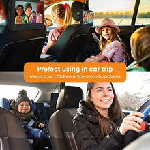 Load image into Gallery viewer, Portable DVD Player Headrest Mount Holder Car Headrest Mount Holder Strap Case for Swivel &amp; Flip Style Portable DVD Player with 10 inch to 10.5 inch Screen (XCZB-10), Black_1454

