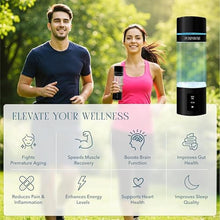 Load image into Gallery viewer, Portable Hydrogen Water Bottle Generator, Up to 6000 PPB with SPE/PEM Technology Hydration Hydrogenated Water Bottle, Athletic, Rechargeable H2 Generator, Long Lasting Battery, Black_5927
