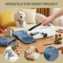 Load image into Gallery viewer, Portable Mini Sewing Machine for Beginners Portable Handheld Sewing Machine with Dual Speed &amp; Power Modes - Quick Stitch for Home Travel DIY Repairs Easy to use, Black_219
