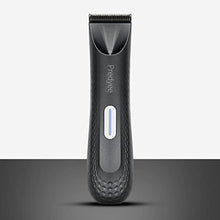 Load image into Gallery viewer, Predyee Manscape Ball Trimmer for Men, Body Hair Trimmer with Safe Ceramic Blade, IPX7 Waterproof Groin &amp; Pubic Hair Clipper with LED Light, USB-C Rechargeable Wet/Dry Manscaping Shaver, Blue_1
