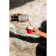 Load image into Gallery viewer, Pressca - Portable Coffee &amp; Tea Maker - Thermal Coffee &amp; Tea Infuser, French Press, Single Serve Coffee Maker, BPA Free - Home &amp; Kitchen Accessories &amp; Utensils - 12 fl oz, Gray, FendiGray_6664
