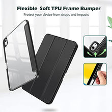 Load image into Gallery viewer, ProCase for iPad (A16) 11th Generation 11 Inch 2025/10th Generation 10.9 Inch 2022 Case with Pencil Holder, Hybrid iPad 11 10 Case with Clear Back, Supports Auto Wake/Sleep -Black_1423
