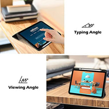 Load image into Gallery viewer, ProCase for iPad (A16) 11th Generation 11 Inch 2025/10th Generation 10.9 Inch 2022 Case with Pencil Holder, Hybrid iPad 11 10 Case with Clear Back, Supports Auto Wake/Sleep -Black_1424
