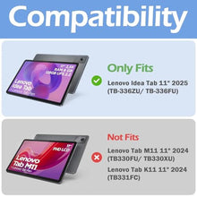 Load image into Gallery viewer, ProCase for Lenovo Idea Tab 11" 2025/Motorola Moto Pad 2026 with Pen Holder, Black_567
