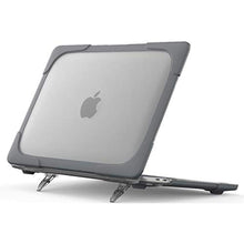 Load image into Gallery viewer, ProCase for MacBook Pro 13 Inch 2023 M2, 2022 2020 M1 A2338/ A2289/ A2251, Heavy Duty Hard Shell Case with Dual Layer Protective Cover and Kickstand for MacBook Pro 13-inch -Grey_1
