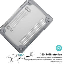 Load image into Gallery viewer, ProCase for MacBook Pro 13 Inch 2023 M2, 2022 2020 M1 A2338/ A2289/ A2251, Heavy Duty Hard Shell Case with Dual Layer Protective Cover and Kickstand for MacBook Pro 13-inch -Grey_636
