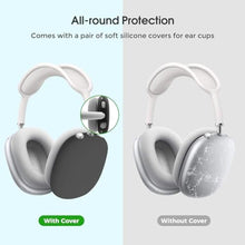 Load image into Gallery viewer, ProCase Hard Case for Apple AirPods Max &amp; AirPods Max 2, Travel Protective Carrying Case with Silicone Ear Cushion Covers, Shockproof EVA Shell with Soft Lining &amp; Accessory Pocket - Black_8468
